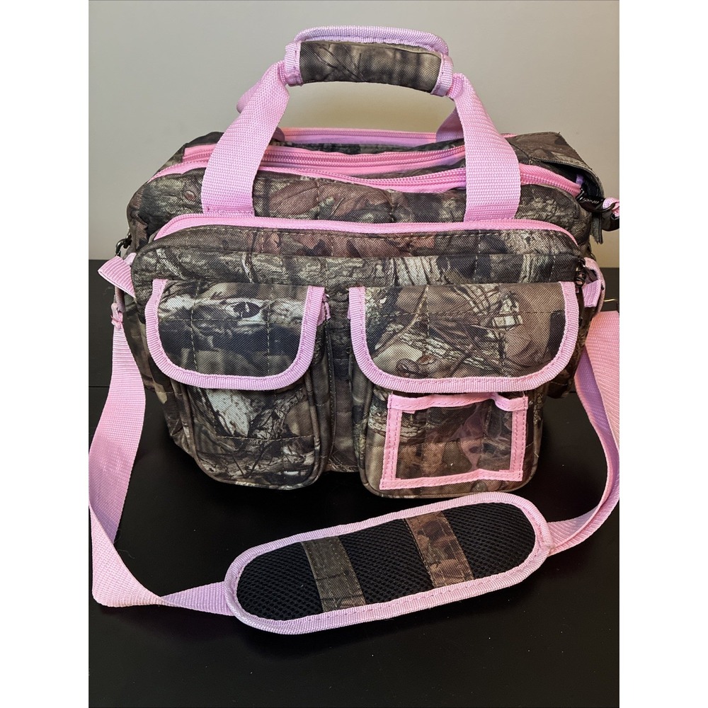 Explorer MossyOak/Pink Tactical/Range Bag Shoulder/handle 15" 10 Pocket NWOT